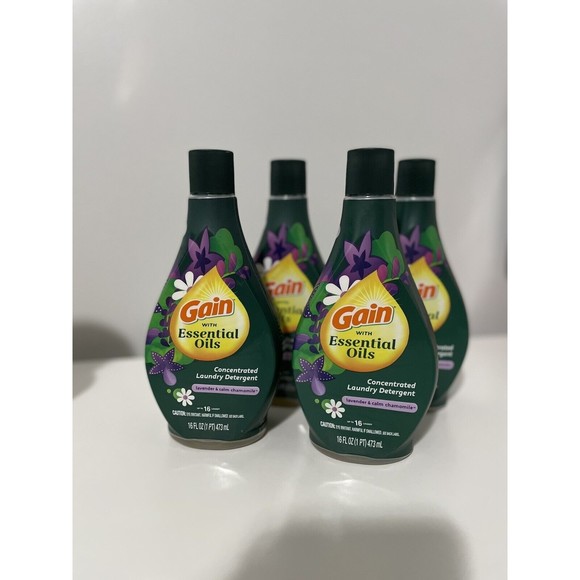 Gain Bath Gain Essential Oil Laundry Detergent Lavender And Calm Chamomile 4 Pack Poshmark